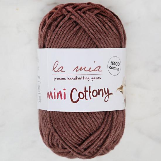 La Mia Mini Cottony 25 gr Kahverengi Bebek El Örgü