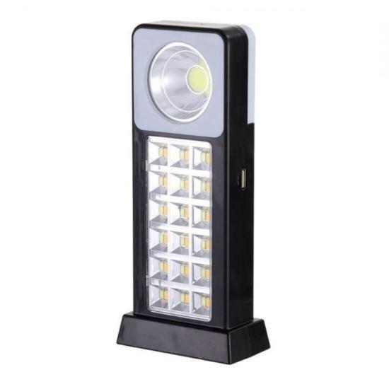 BUFFER®  Güneş Enerjili veya USB Şarj Edilebilir Acil Durum Işığı 3W