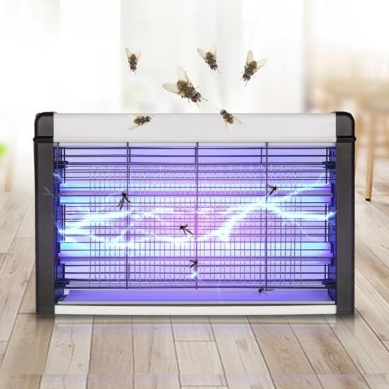 BUFFER® 6W Taşınabilir ve Asılabilir Elektrikli Led Sivrisinek Yok Edici Hem Gece Lambası Hem Haşere Engelleyici Makine 25 X 23 Cm