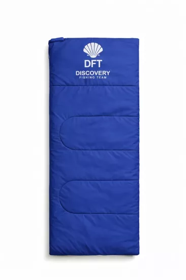 DFT Düz 180 x 75cm Mavi +10° Uyku Tulumu