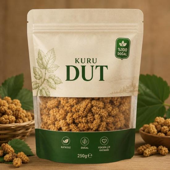 Kuru Dut 250 Gr – Doğal Kurutulmuş Dut
