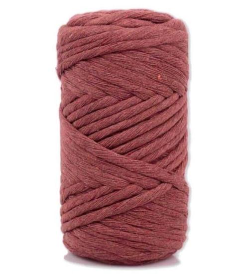 Pamuk Makrome 4 Mm İp Kiremit