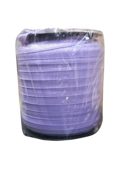Çamaşır Lastiği Düz 1 Cm  1 Metre Açık Mor