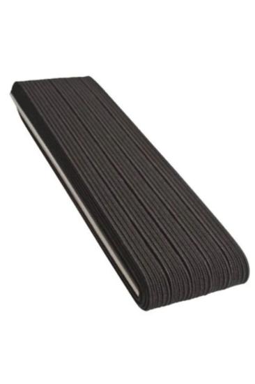 Lastik En 2,5 Cm 10 Metre Siyah