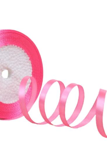 Saten Kurdele 6 Mm Şeker Pembe 5 Metre