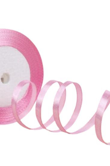 Saten Kurdele 3 Mm Pembe 70 Metre