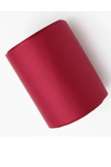 Grogren Kurdele 2 Cm 10 Metre Bordo