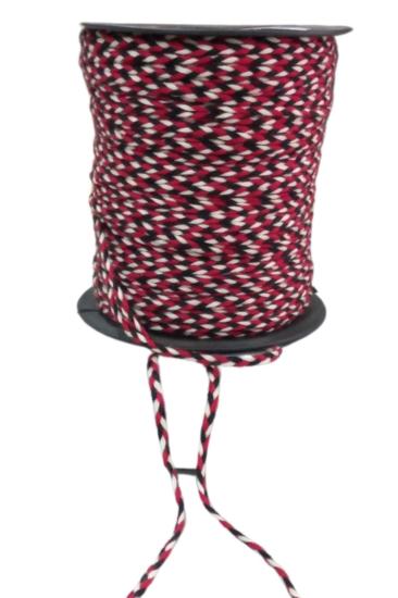 Bileklik İpi, Hediye Paketleme İpi, Şans, Bereket, Aşk, Şifa, Güç 10 Mm Pamuk  10 Metre Kırmızı