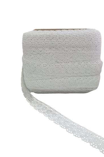 Kopanaki Dantel En 4 Cm Beyaz 1 Metre