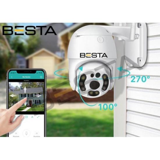 2 MP DIŞ MEKAN WİRELESS KABLOSUZ PTZ GÜVENLİK KAMERASI KD-1701
