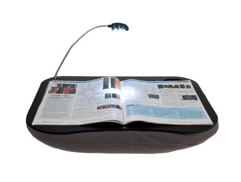 BUFFER® Minderli Lambalı Fonksiyonel Laptop Sehpası