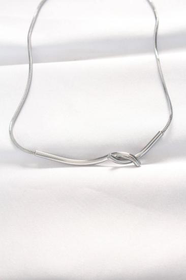 Mey İthalat® 316L Çelik Silver Renk Kolye
