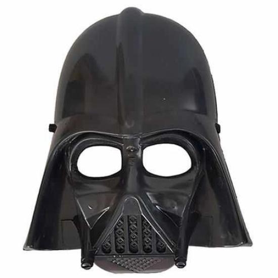 Mey İthalat® Yıldız Savaşları Star Wars Maskesi Darth Vader Maskesi Siyah Renk