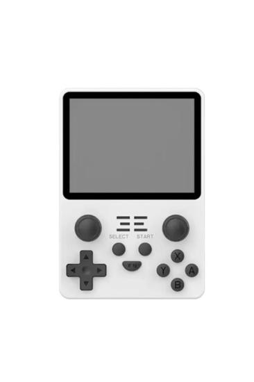 Mey İthalat®  POWKIDDY RGB20S 64GB Retro Gamepad - Beyaz