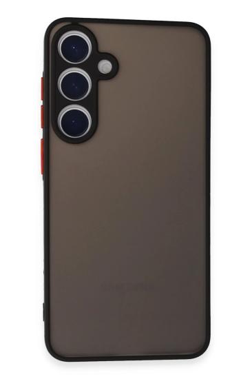 Mey İthalat®  Samsung Galaxy S24 Kılıf Montreal Silikon Kapak - Siyah