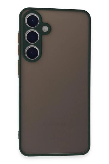 Mey İthalat®  Samsung Galaxy S24 Kılıf Montreal Silikon Kapak - Yeşil