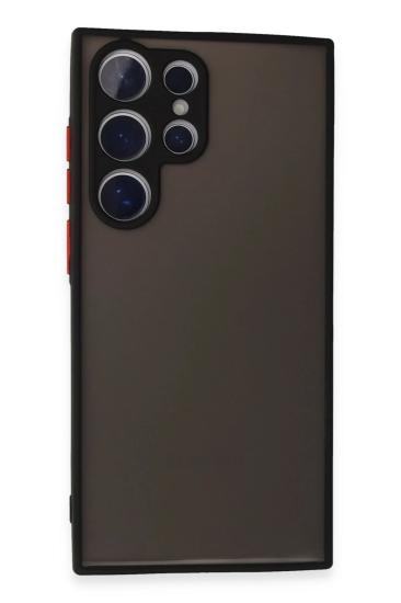 Mey İthalat®  Samsung Galaxy S24 Ultra Kılıf Montreal Silikon Kapak - Siyah