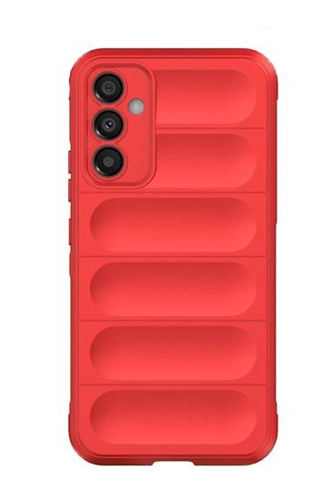 Mey İthalat®  Samsung Galaxy A25 5G Kılıf Optimum Silikon - Kırmızı