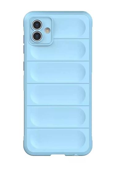 Mey İthalat®  Samsung Galaxy A05 Kılıf Optimum Silikon - Sky Blue
