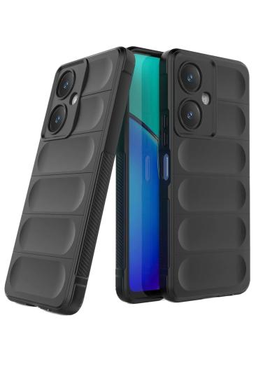 Mey İthalat®  Vivo Y27 Kılıf Optimum Silikon - Siyah