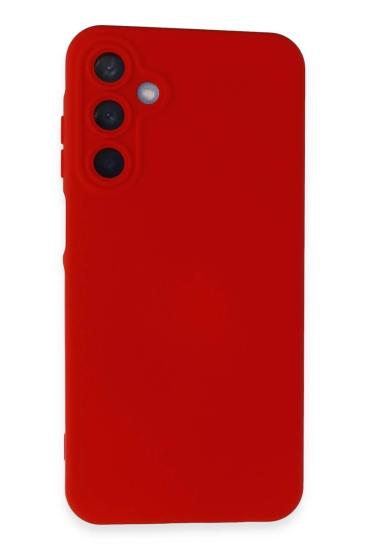 Mey İthalat®  Samsung Galaxy A05S Kılıf Nano içi Kadife Silikon - Kırmızı