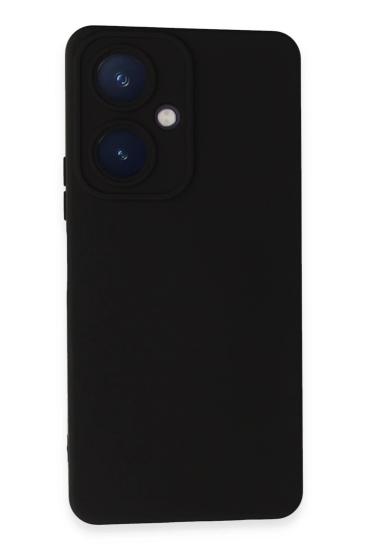 Mey İthalat®  Vivo Y27 Kılıf Nano içi Kadife Silikon - Siyah