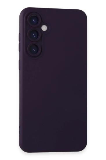 Mey İthalat®  Samsung Galaxy S24 Kılıf Nano içi Kadife Silikon - Mor