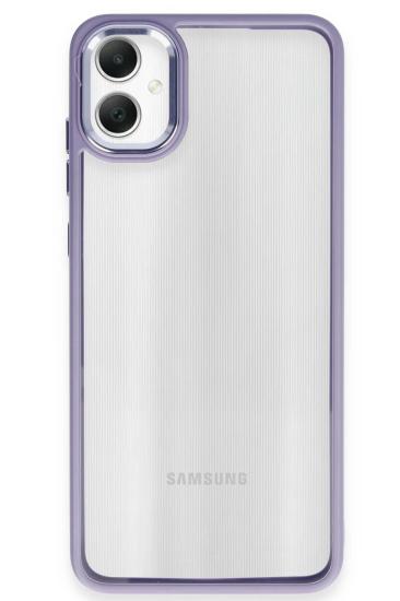 Mey İthalat®  Samsung Galaxy A05 Kılıf Power Silikon - Lila