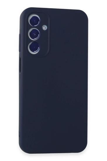 Mey İthalat®  Samsung Galaxy A15 4G Kılıf First Silikon - Lacivert