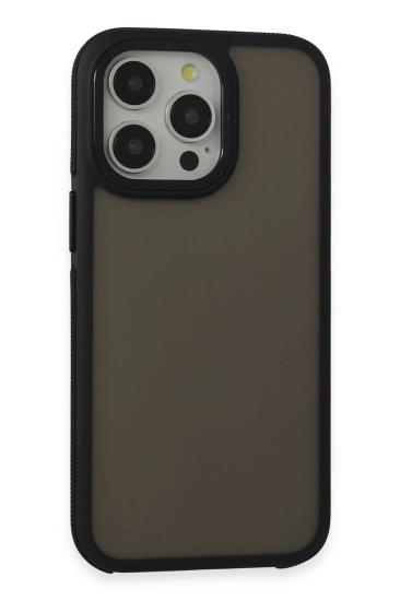 Mey İthalat®  iPhone 13 Pro Max Harvel Kapak - Siyah