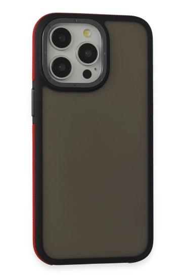 Mey İthalat®  iPhone 15 Pro Max Harvel Kapak - Kırmızı