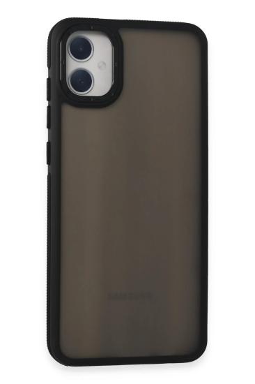 Mey İthalat®  Samsung Galaxy A05 Harvel Kapak - Siyah