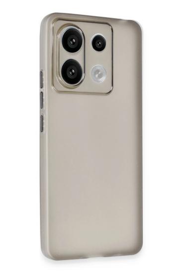 Mey İthalat®   Redmi Note 13 Pro 5G Kılıf Puma Silikon - Gri
