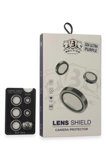 Mey İthalat®  Samsung Galaxy S24 Ultra Bilvis Titan Kamera Lens - Derin Mor