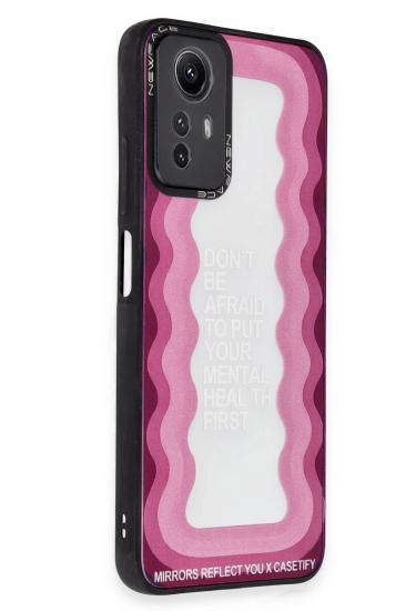 Mey İthalat®   Redmi Note 12 Pro 5G Kılıf Mirror Desenli Kapak - Mirror - 11