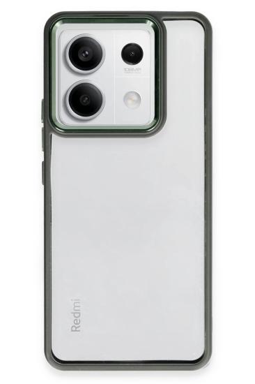 Mey İthalat®   Redmi Note 13 Pro 4G Kılıf Power Silikon - Koyu Yeşil