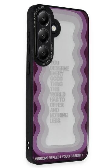Mey İthalat®  Samsung Galaxy A25 5G Kılıf Mirror Desenli Kapak - Mirror - 5