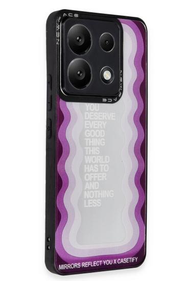 Mey İthalat®   Redmi Note 13 Pro 5G Kılıf Mirror Desenli Kapak - Mirror - 5