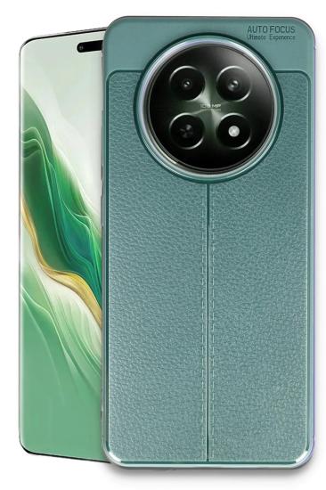 Mey İthalat®  Realme 12 5G Kılıf Auto Focus Kapak - Koyu Yeşil