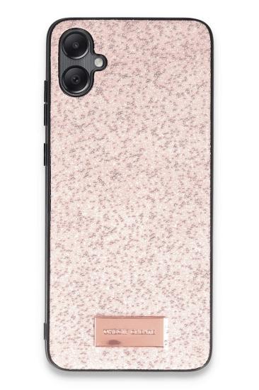 Mey İthalat®  Samsung Galaxy A05 Bright Simli Kapak - Pembe
