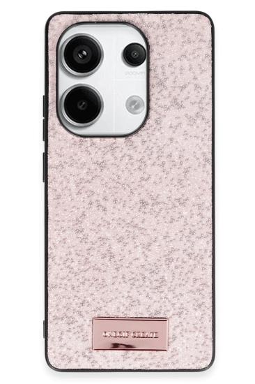 Mey İthalat®   Redmi Note 13 Pro 4G Bright Simli Kapak - Pembe