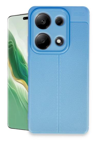 Mey İthalat®   Redmi Note 13 Pro 4G Kılıf Auto Focus Kapak - Mavi