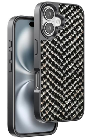 Mey İthalat®  iPhone 16 Viper Kapak - Siyah