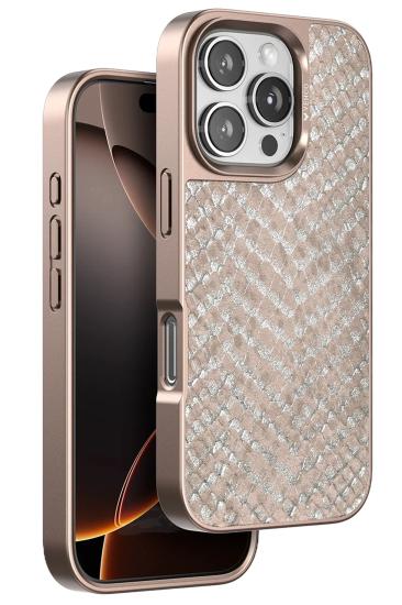 Mey İthalat®  iPhone 16 Pro Viper Kapak - Titan Gri