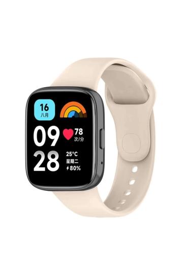 Mey İthalat®   Redmi Watch 3 Active Klasik Kordon - Yıldız Işığı
