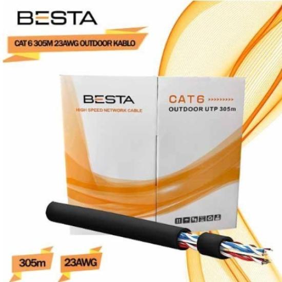 OUTDOOR CAT6 23 AWG 305 METRE IP KAMERA KABLOSU