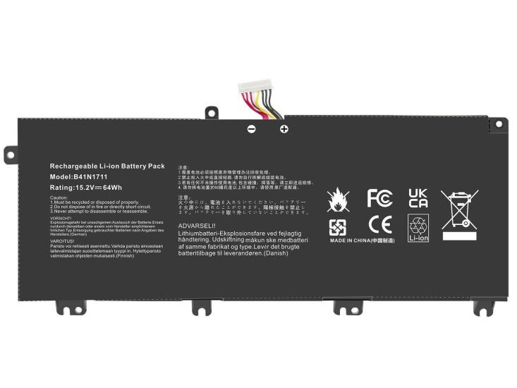 RETRO Asus FX503V, B41N1711 Notebook Bataryası