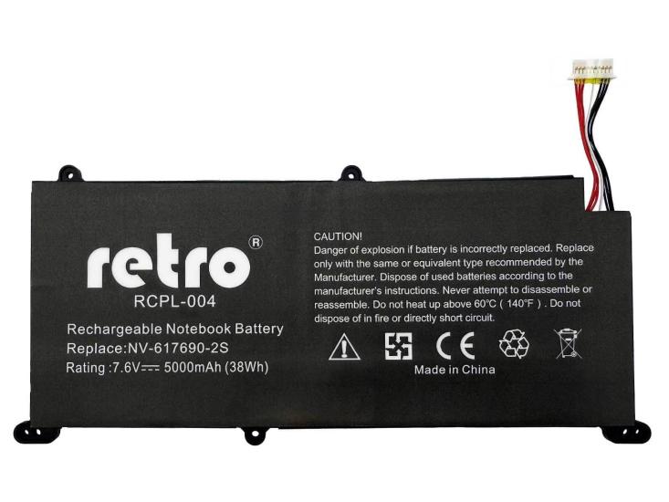 RETRO NV-617690-2S Notebook Bataryası