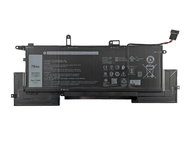 RETRO Dell Latitude 9410, 7146W Notebook Bataryası - Ver.2 - 6 Cell