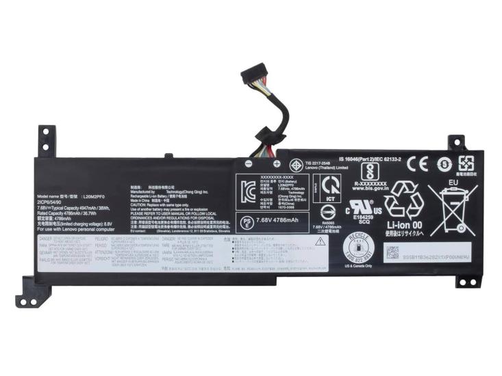 RETRO Lenovo L20M2PF0 Notebook Bataryası